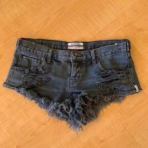 One Teaspoon Trash Whore Shorts